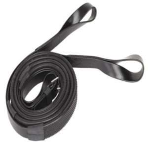 ZILCO 19mm Rein Loop End – Black , Black Grip