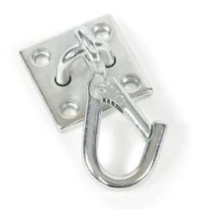SNAP HOOK ON WALL PLATE