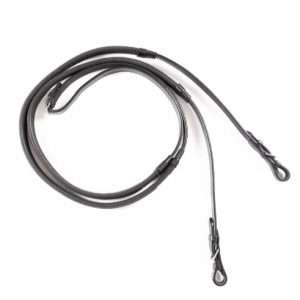 Synthetic Buckle End Reins - Black