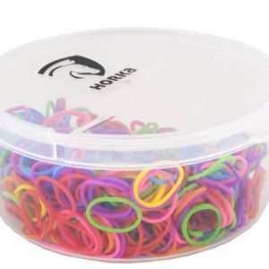 MANE PLAITING BANDS MULTI COLOURED ( 500 Pieces )