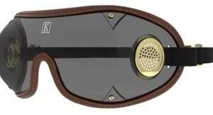 KROOP`s Original Tinted Racing Goggles - Brown