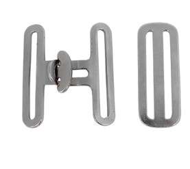 SPARE GIRTH CLOSURE FOR RUG - NICKEL PLATED
