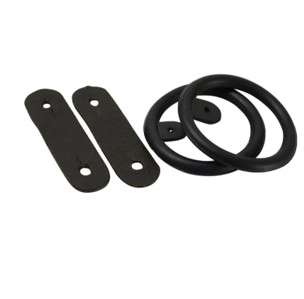 Hy Equestrian Peacock Rings & Leather Straps