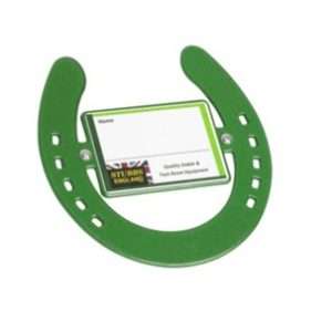 STUBBS Horseshoe Nameplate