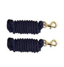 COTTON LEAD ROPE with Trigger Clip - Navy