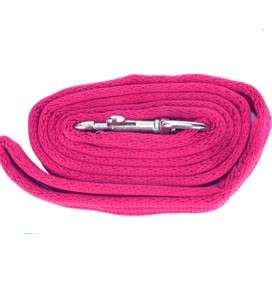 SHIRES ARMA Cushion Web Lead Rein Raspberry 1.8m