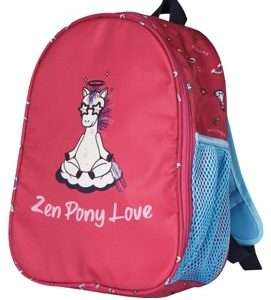 KIDS BACKPACK WITH UNICORN KEYCHAIN
