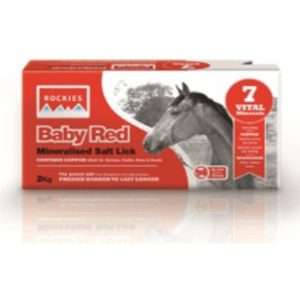 BABY RED ROCKIES SALT LICK 10 x 2kg